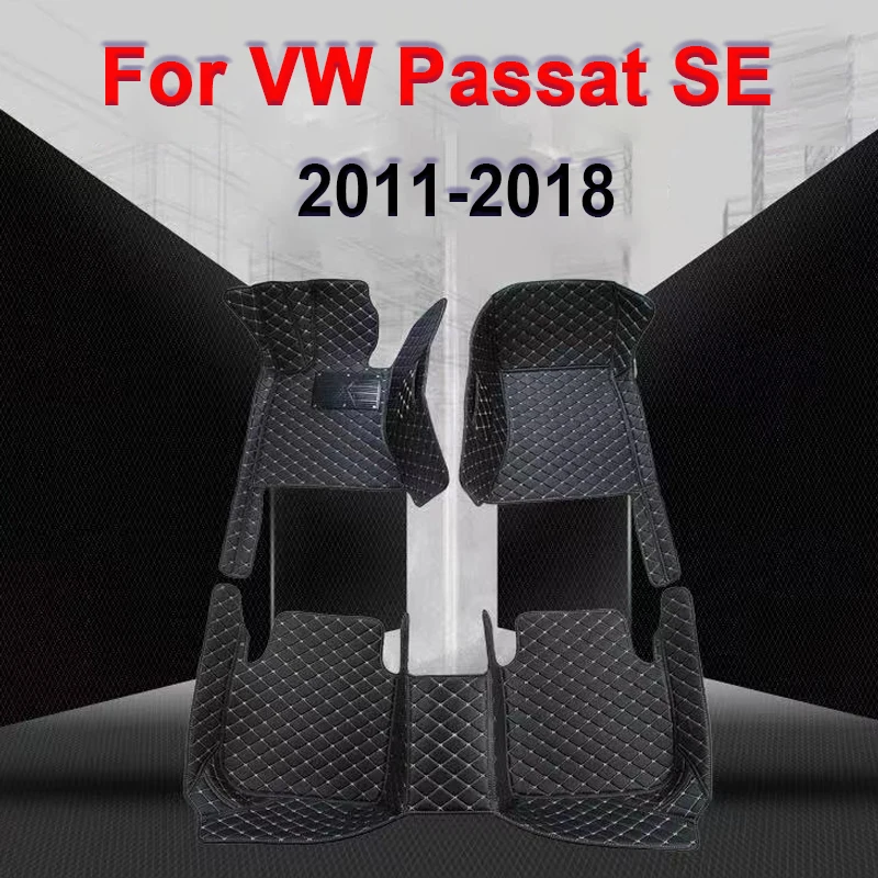 

Car floor mats for VOLKSWAGEN VW Passat SE 2011-2018 Custom auto foot Pads automobile carpet cover car accessories