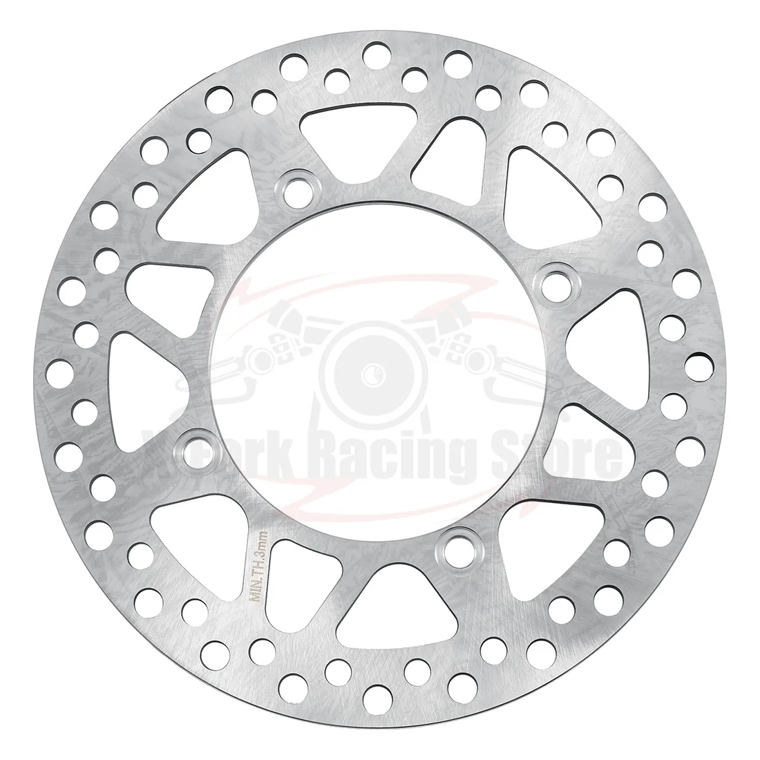 Фото Ротор тормозного диска переднего колеса 250 мм для SUZUKI DR250 S 1990-1995 DR250 SE DR350 S 1990-1993 DR350 SE 1994-97 4 монтажных отверстия №2