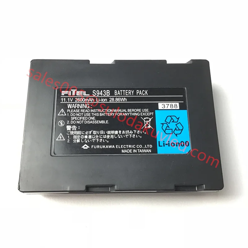 Japan Original S122/S123/S153/S177/S178A Fiber Fusion Splicer Battery Cell S943B Electric Board Pack 2600mah