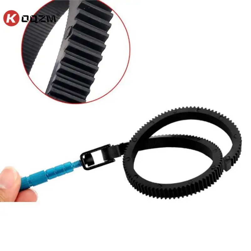 

Adjustable Rubber Follow Focus Gear Ring Belt with Aluminum Alloy Grip for DSLR Camcorder Camera For SLR DSLR Camera Accessories