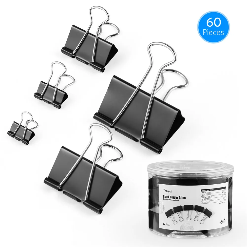 

Office School Stationery Paper Document Clips Grip Clamps Paper Clip Clamp Office School Binding Supplies