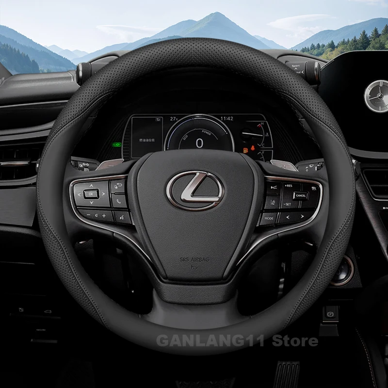 

Кожаный чехол на руль автомобиля для LEXUS RX NX UX ES TX LX600 LM GX LS TXL VX Series Автоматический чехол на руль LEXUS RX Аксессуары