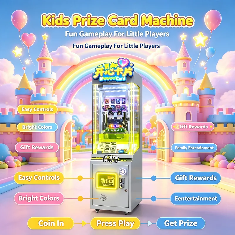 Фото Торговый автомат для карт с оплатой монетами, оборудование Pika TCG, предоплаченный считыватель для игровых залов, изготовленный на заказ. №5