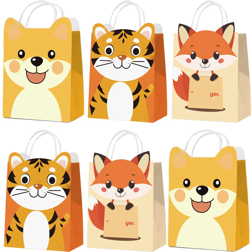 

Бумажные пакеты с животными PartiesTour