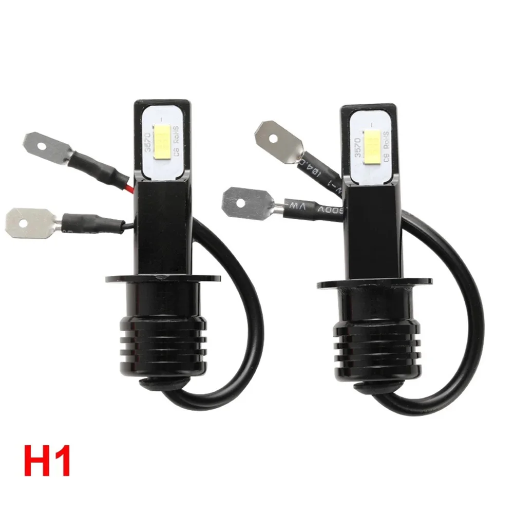 

4x H1 LED Headlight High/Low Beam Kit Fog Driving Bulbs 6000K Super Bright White Car Accessories Headlights High And Low Beams