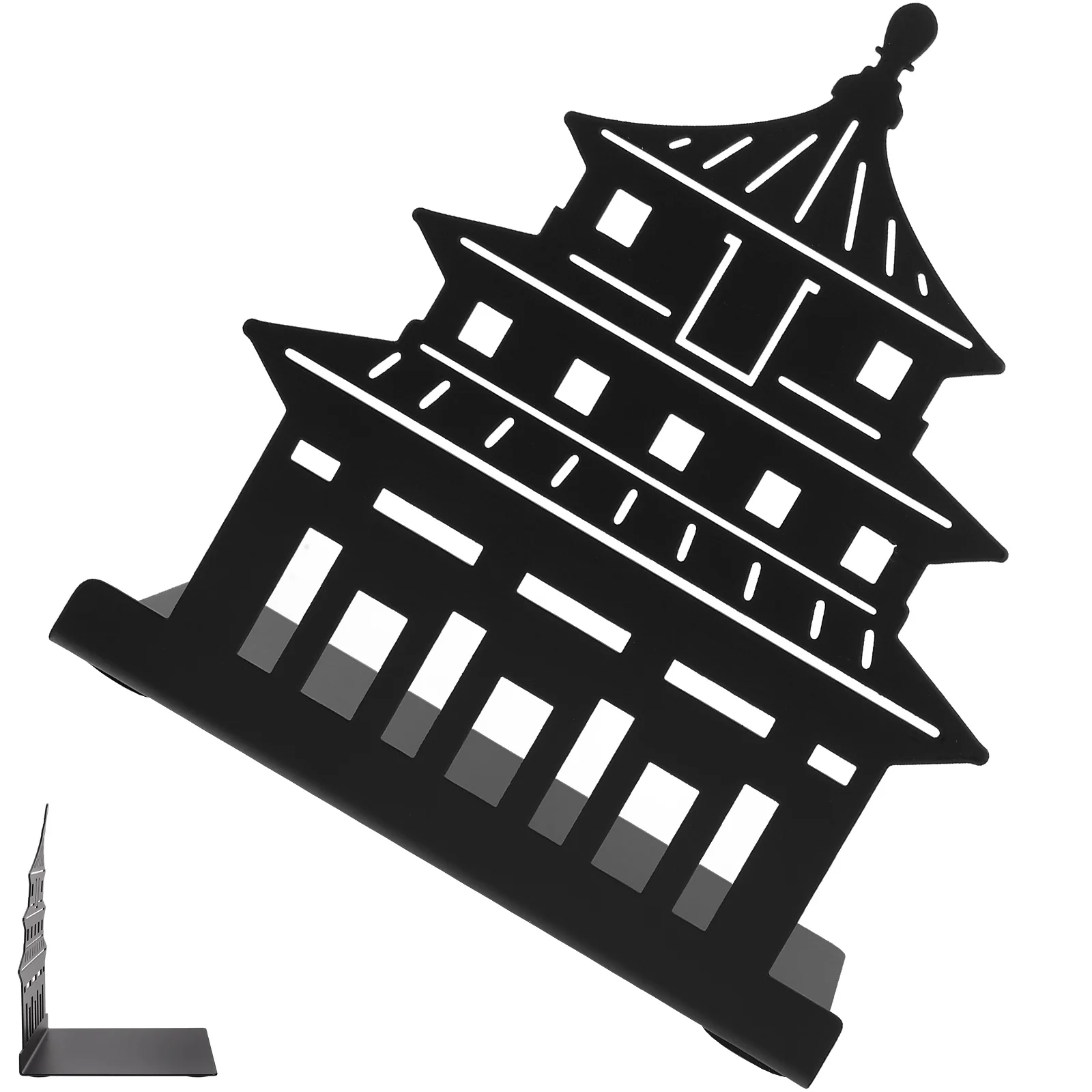 

Metal Bookend Desk Book Holder Shaped Bookend Metal Bookend Small Book Stand for Office