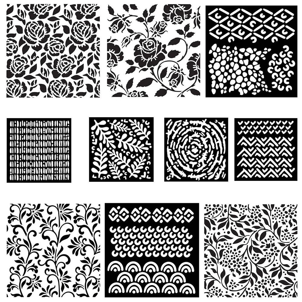 

Geometry Embossing Folders For Papers Photo Album Making Card Supplies DIY Plastic Scrapbooking Cutting Dies Mold Greeting Card