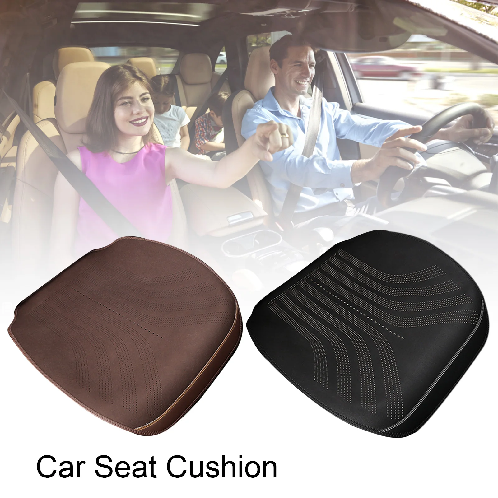 

Подушка для автомобильного сиденья, ультратонкая дышащая подушка для стула, всесезонный дышащий износостойкий коврик для сиденья