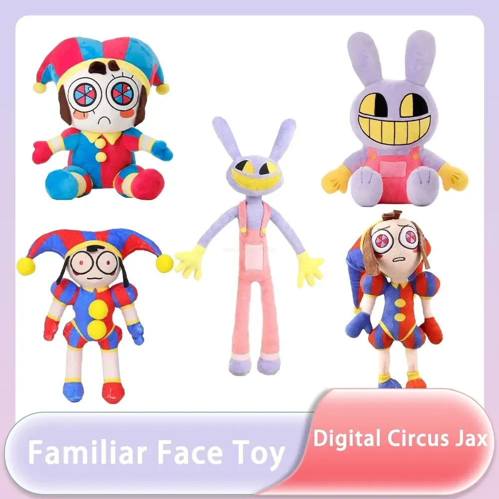 Удивительная цифровая цирковая кукла Jax Плюшевая Кукла мультфильм помни Джакс