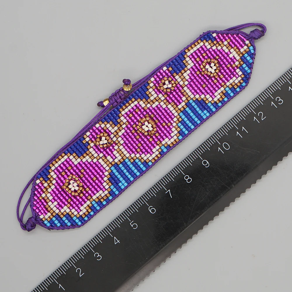 Go2Boho ручной работы Тканые Браслеты Mujer Miyuki Набор браслетов Ins модные пляжные