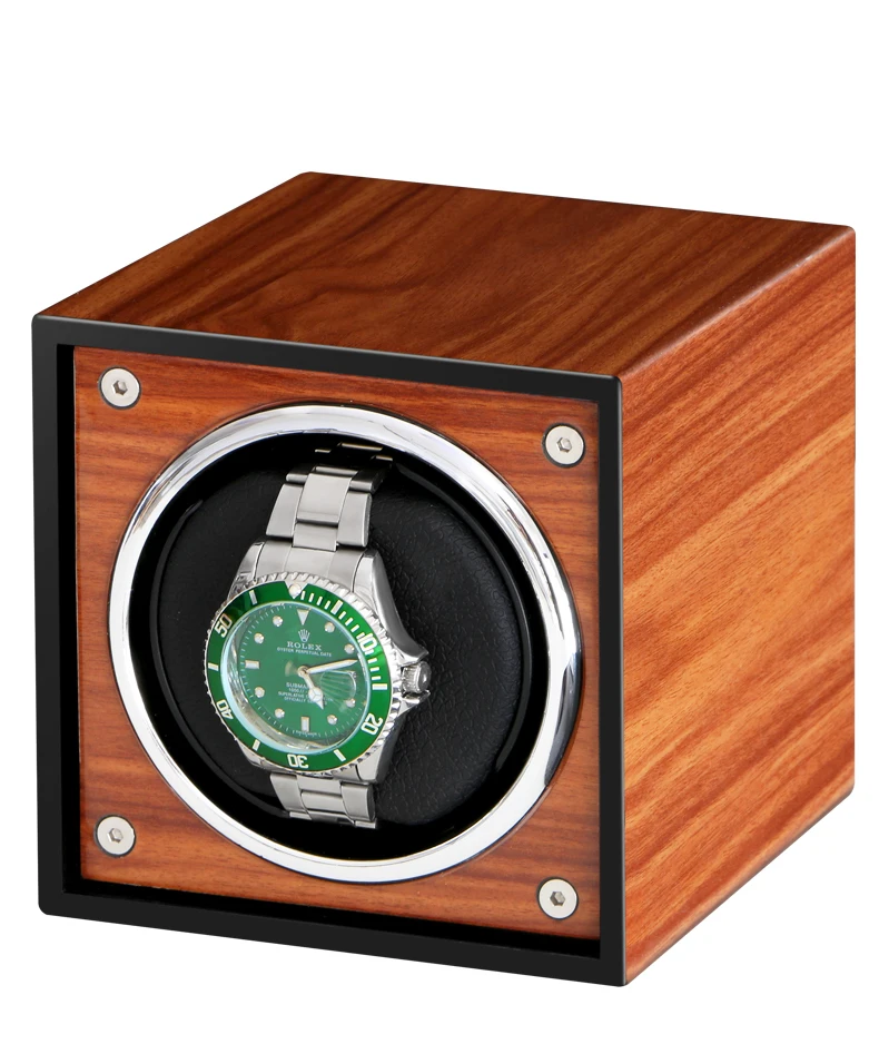 Watch Winder Box Watch Winder Accessories Display Mechanical Single Rotating  Watch Uhrenbeweger for Men Automatic Watch enlarge