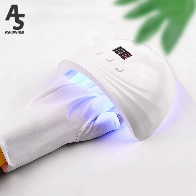 

Перчатка для защиты ногтей от УФ-излучения перчатки для защиты ногтей гель для дизайна ногтей УФ светодиодная лампа инструменты для ногтей