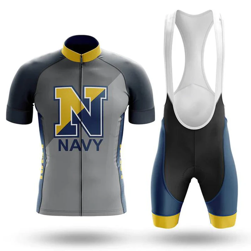 

2022 Custom - Men's Cycling Jersey And Bib Shorts Suit-Pro Navy