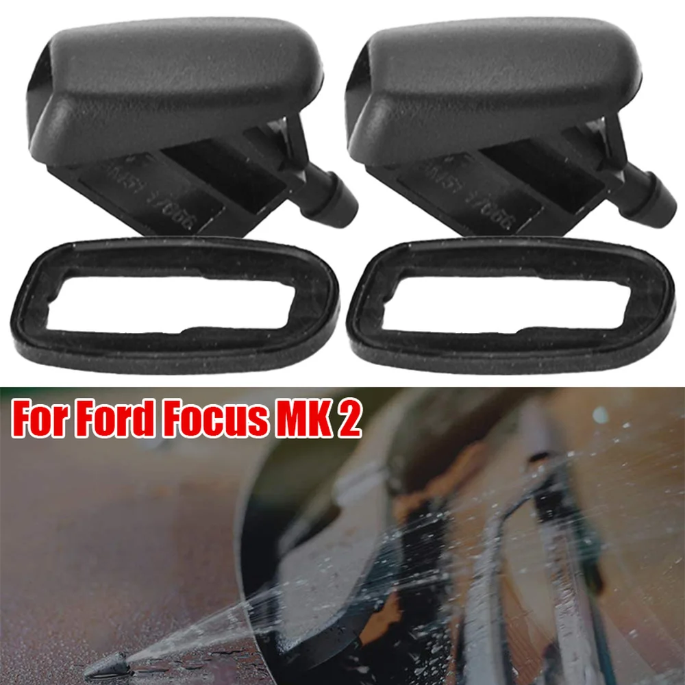 2 шт. Форсунка для мытья лобового стекла автомобиля Ford Focus MK C-Max Fusion Galaxy Mondeo форд