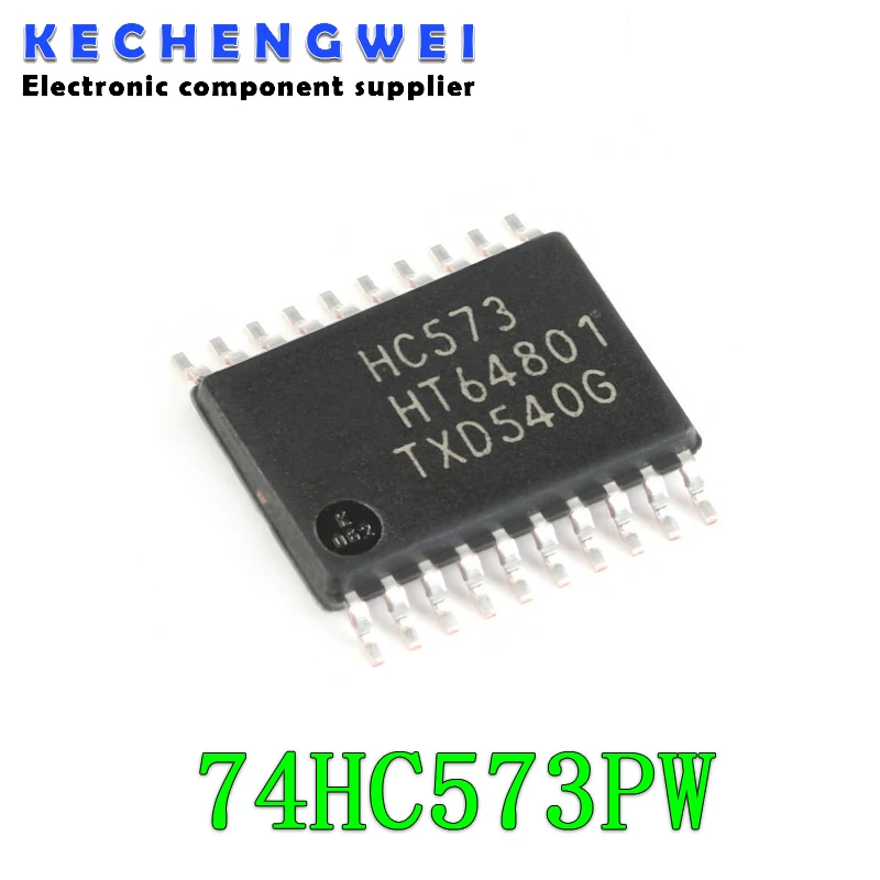 

10pcs/lot 100% New original 74HC573PW HC573 TSSOP-20 Octal D-type transparent latch; 3-state
