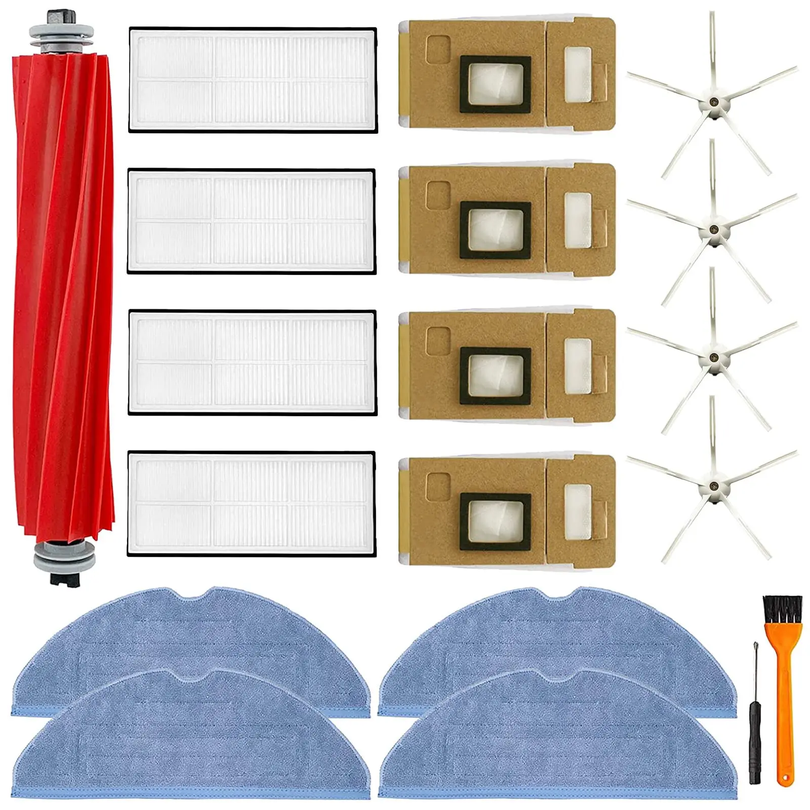 

For Xiaomi Roborock S7 Disposable Garbage Dirty bag clean Accessories Dust Bag Robot Vacuum Cleaner Replacement parts T7S Plus