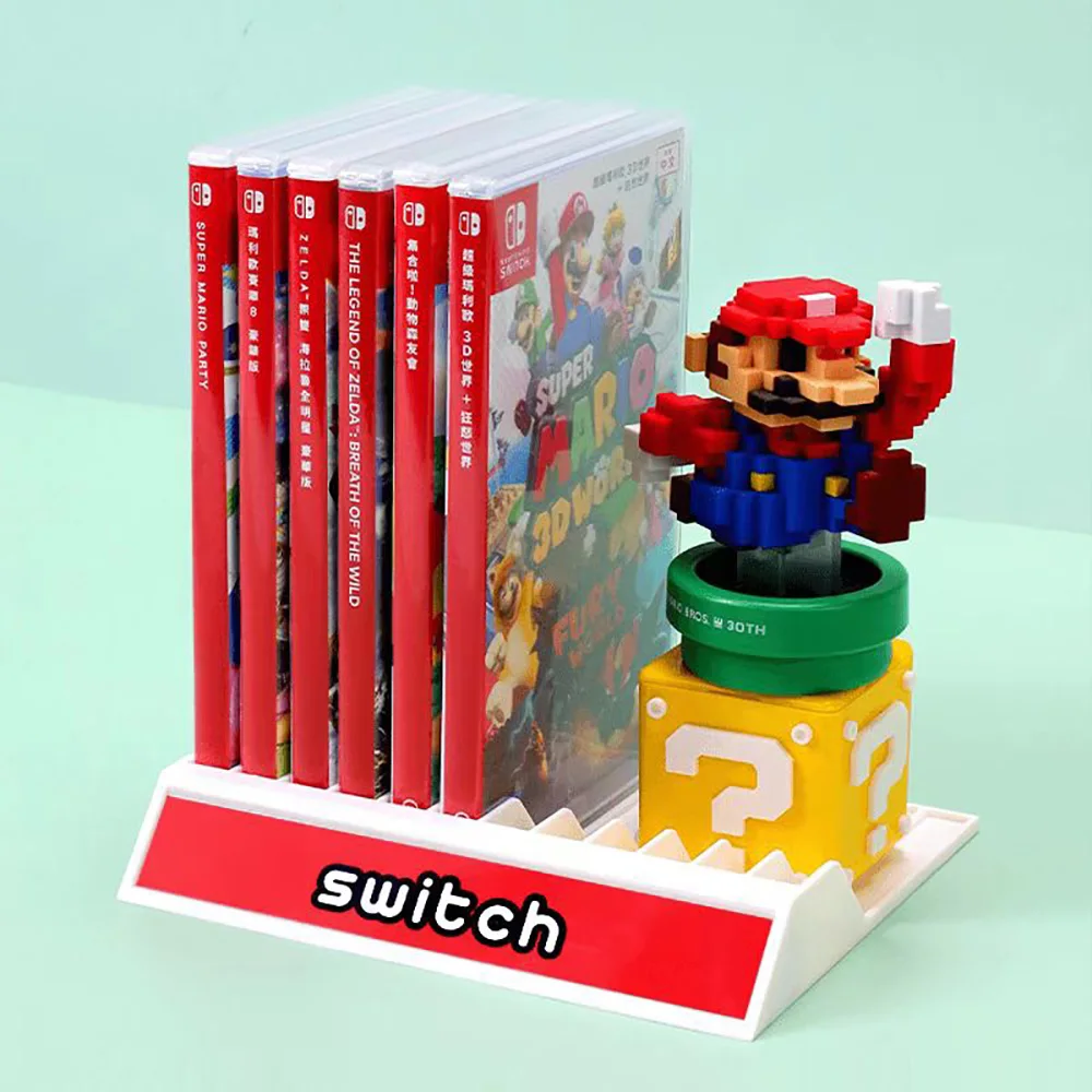 

Switch Game Card Storage Case For Nintendo Switch Oled Accessories Card Box Storage Rack Disc CD Case NS Lite Game Stand Holder