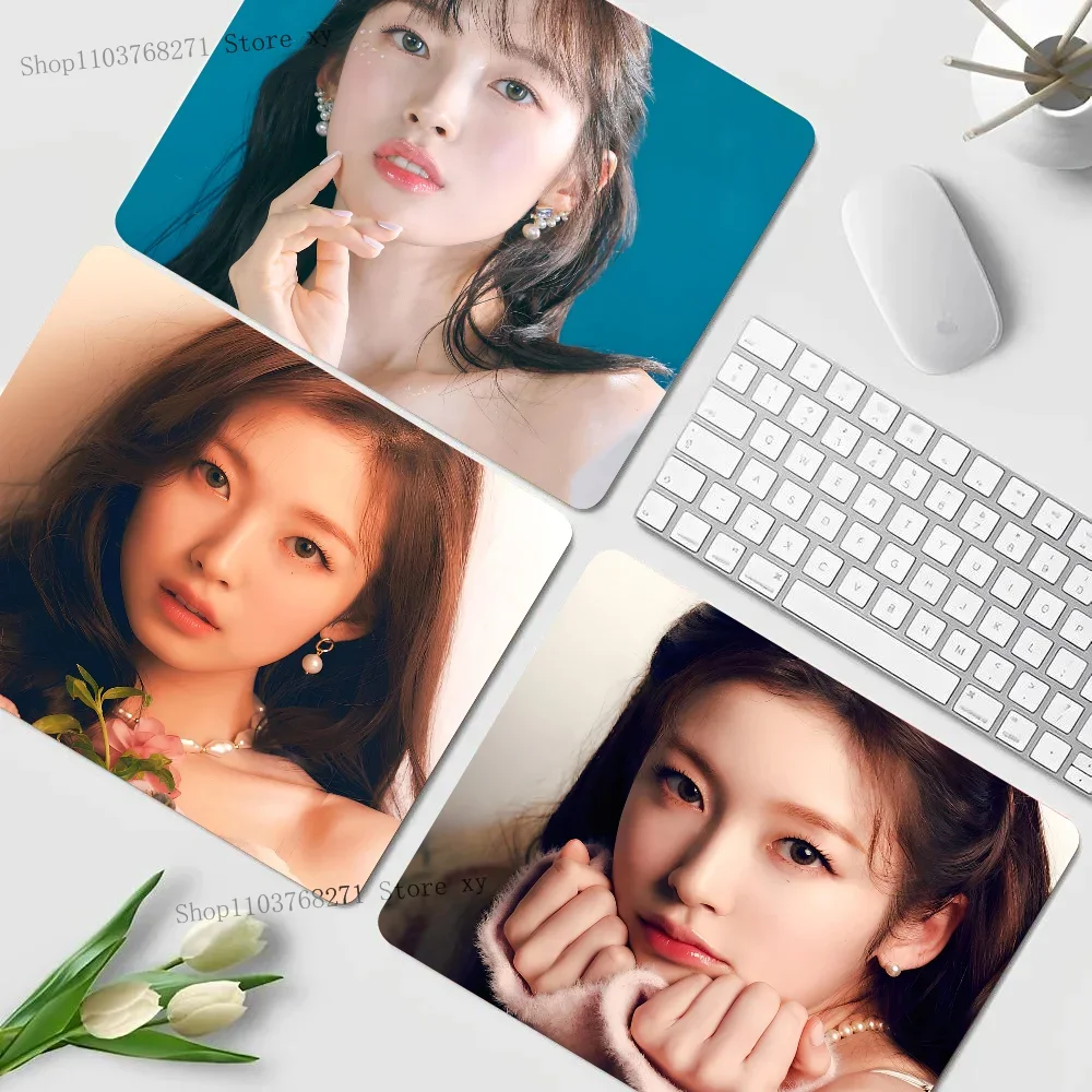 KPOP Oh My Girl ARin Коврик Для Мыши Маленький Игровой LockEdge Прямоугольный Нескользящий