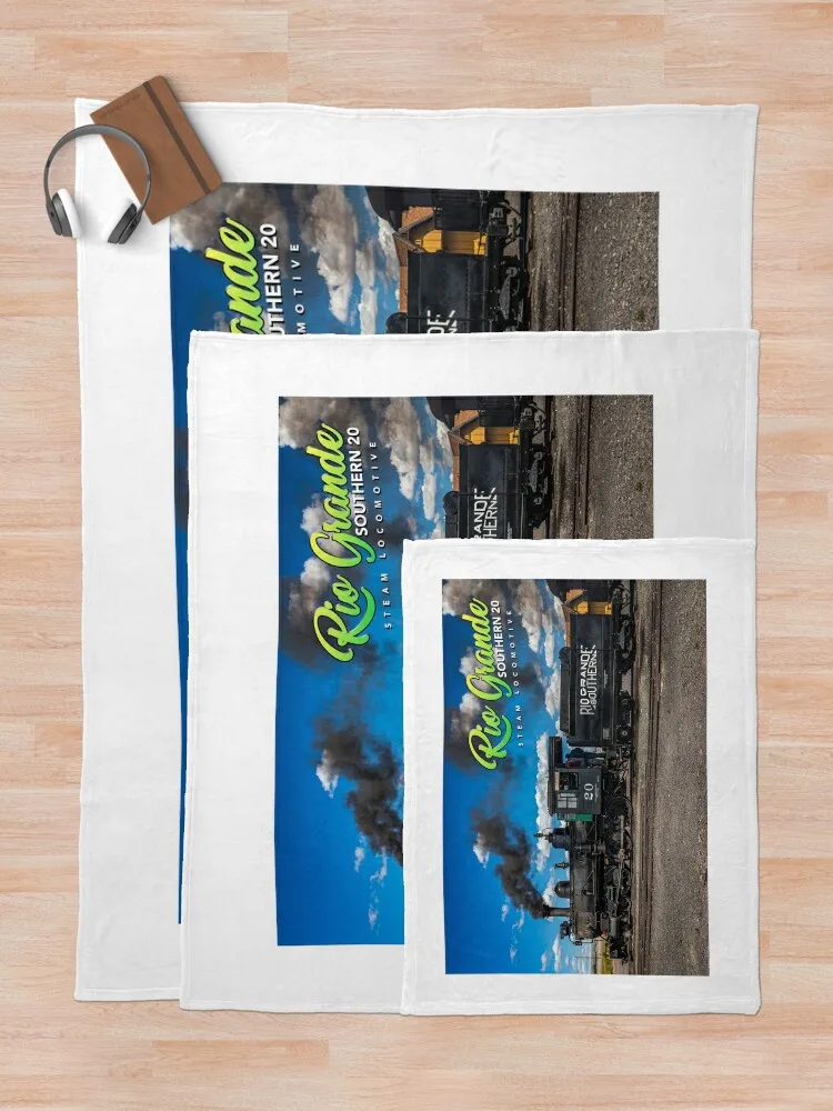 Одеяло Rio Grande Southern 20 паровая локомотив туристические меховые изделия идеи