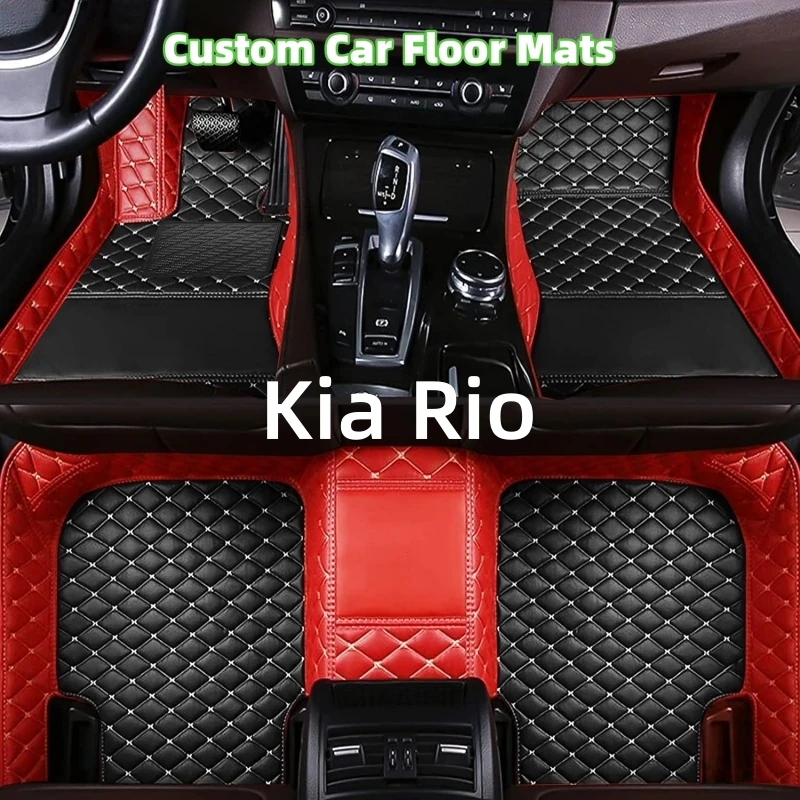 Автомобильные коврики для Kia Rio Pride Sephia Sport JB 2005 ~ 2010 Нескользящие Коврики салона