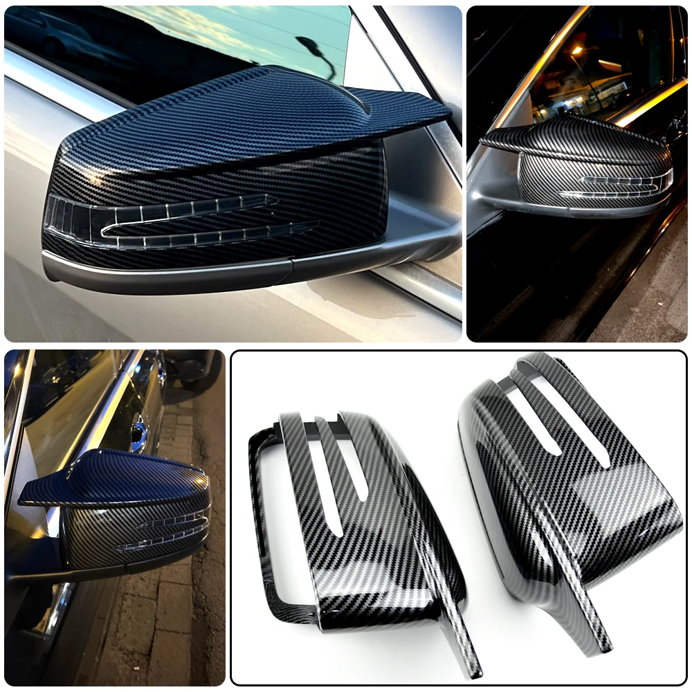 

Чехол для зеркала заднего вида Mercedes Benz A W176 B W246 C W204 E W212 Cla W117 Gla X156 Glk X204 Cls Cl W218, 2 шт.