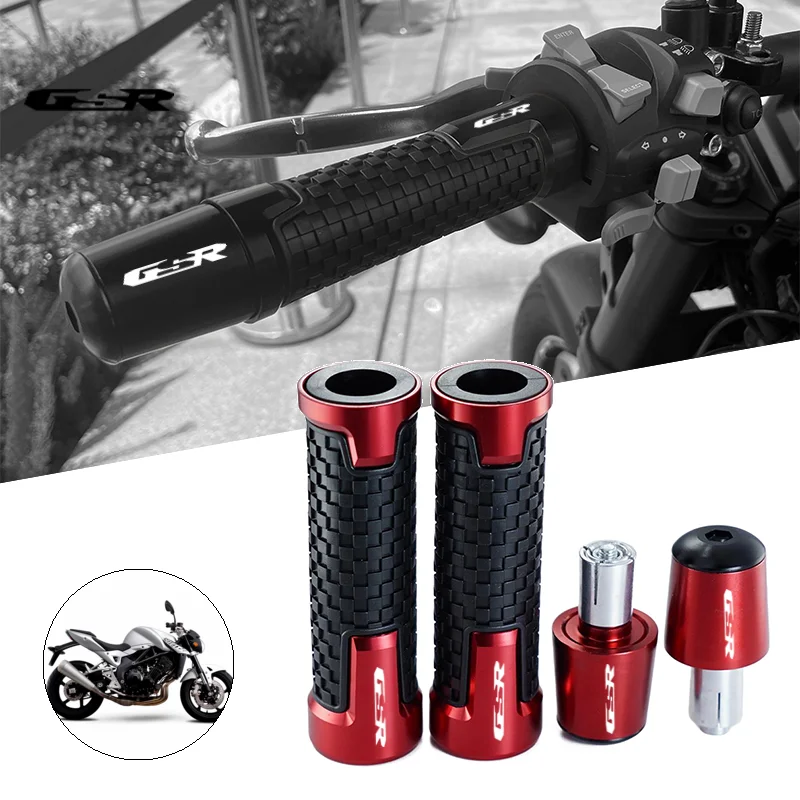 

For SUZUKI GSR400 GSR600 GSR750 GSR 400 600 750 2023 CNC Motorcycle Accessories 7/8"22mm Handle grips handlebar grip ends Plug