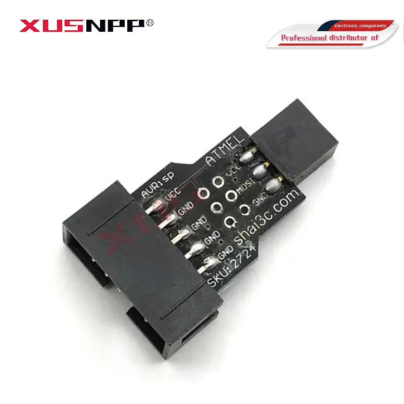 5 шт., 10-контактная 6-контактная плата адаптера для AVRISP MKII USBASP STK500