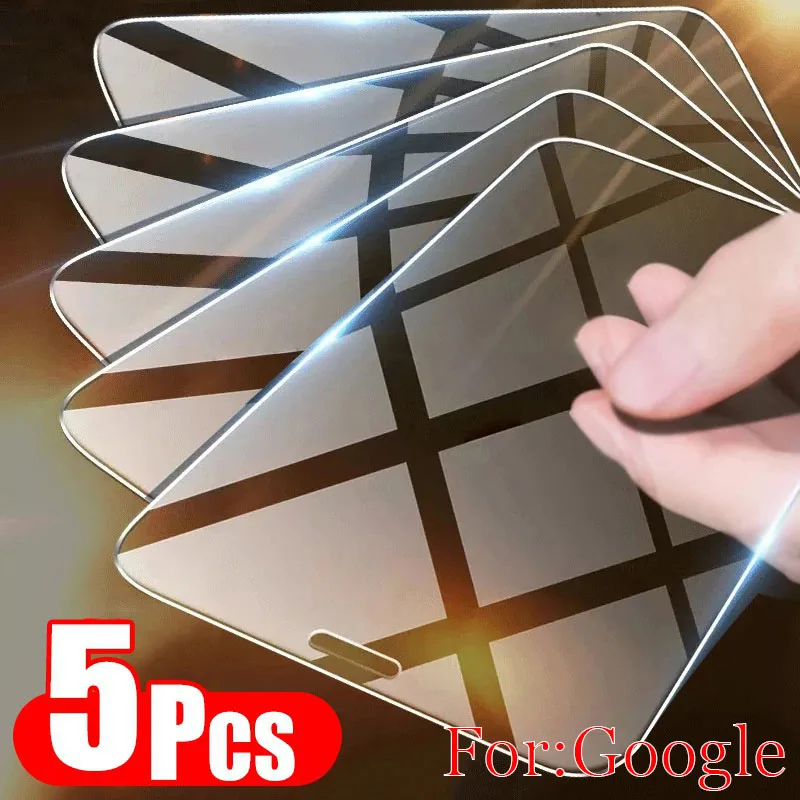 Фото Защитное стекло для Google Pixel 7 Pro 6A 6 закаленное защитное экрана пленка 5 шт. |