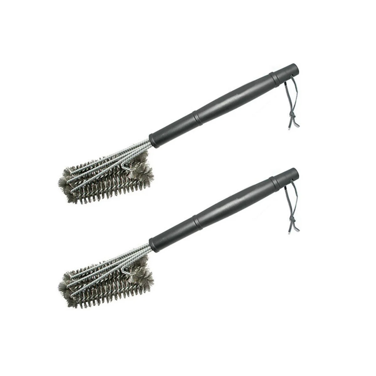 

2Pcs Kitchen Accessories BBQ Grill Set Cleaning Brush Stainless Steel Cooking Tools Wire Bristles