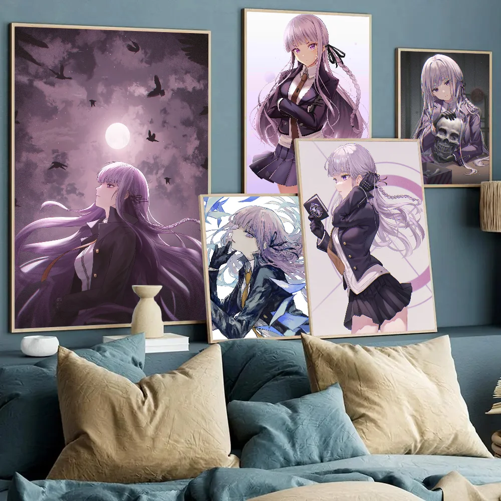 Японское аниме Kyouko Kirigiri Danganronpa 1 шт. наклейки декор для игровой комнаты подарки