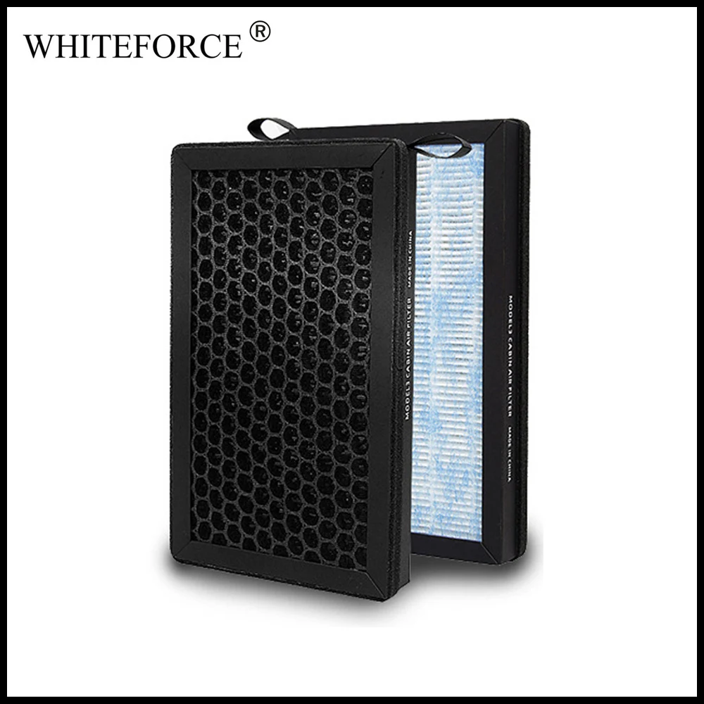 

Фильтр HEPA для Tesla Model 3/Y N98 2 шт., сменный элемент с активированным углем для воздушного кондиционера