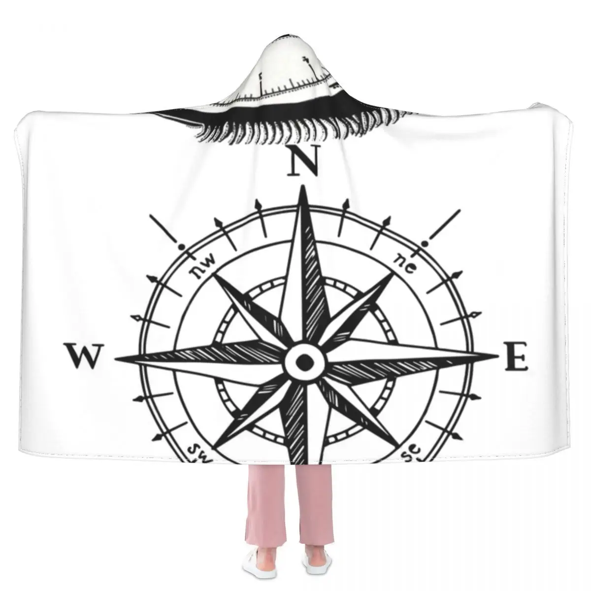 

Приключения компас одеяло навигация Мягкая Мода Толстовка покрывало для сна декоративное Флисовое одеяло для сна