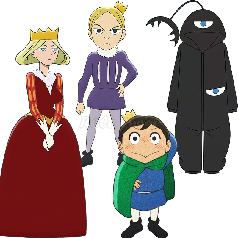 

Костюм для косплея Bojji / Xilin /Kage из аниме «Рейтинг королей», унисекс, для мальчиков и девочек, Хэллоуин, Рождественская вечеринка, косплей кост...