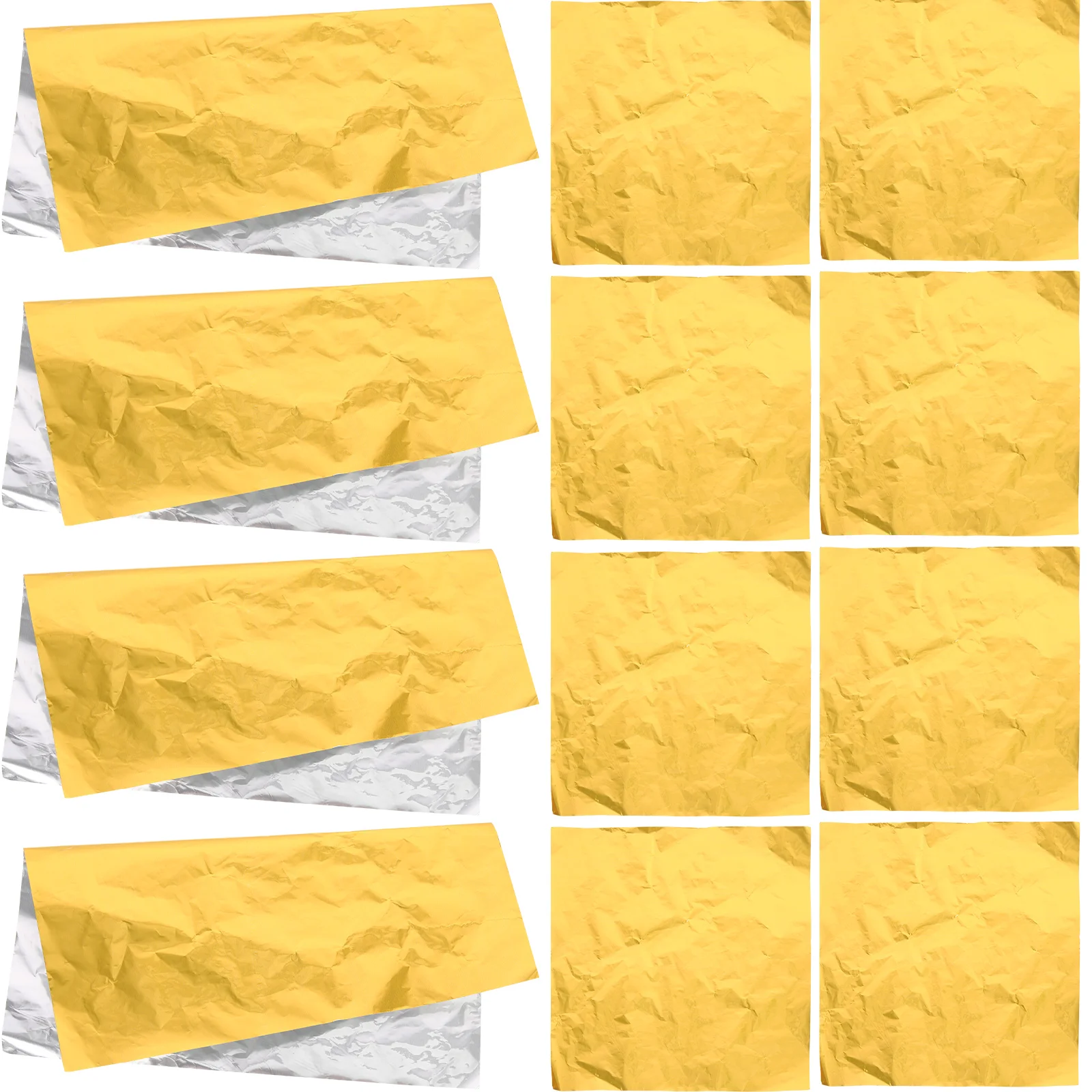 

100Pcs Storage Wrapping Foil Kitchen Aluminium Foil Candy Wrapper Chocolate Wrapper Colorful Candy Wrapper for Candy Gift