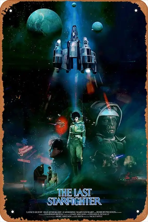 rBnk Metl Tn Sgn The Lst Strfghter Moves Плакат Clssc Flm Br Pub Club Vntge Decortve Wll Pltes Домашний декор 8x12 nches