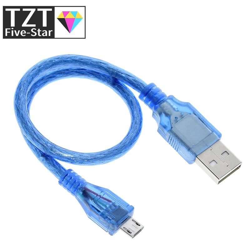 USB-кабель 30 см 0 3 фута для Leonardo/Pro micro/DUE высококачественный тип A Micro USB м Arduino