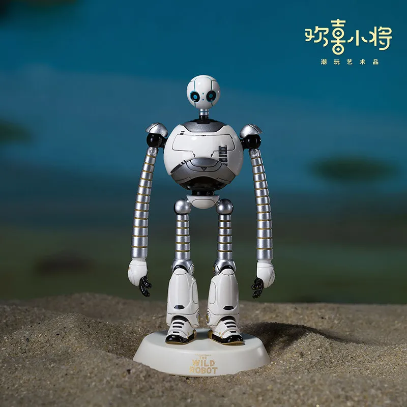 Фото Коллекционная фигурка Huanxi Xiaojiang The Wild Robot Roz, высококачественная ПВХ-статуэтка, настольное украшение, декор для дома №2