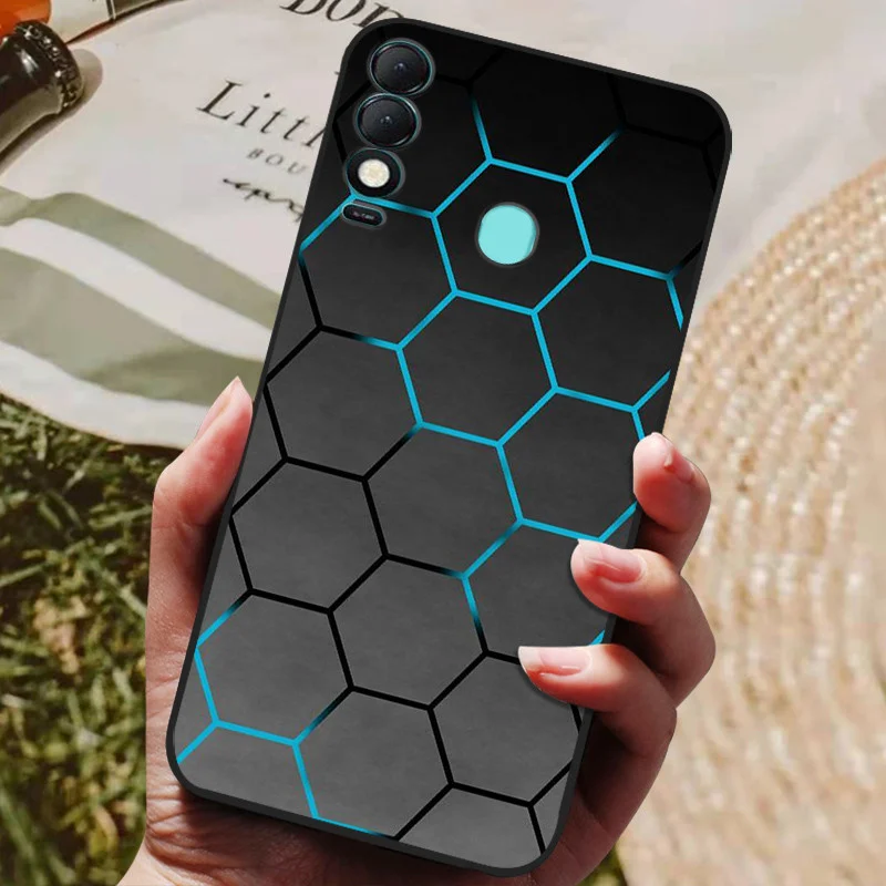 Чехол для Tecno Spark 8 чехол 8C силиконовая задняя крышка P Spark8 s Spark8P Мягкий бампер coque
