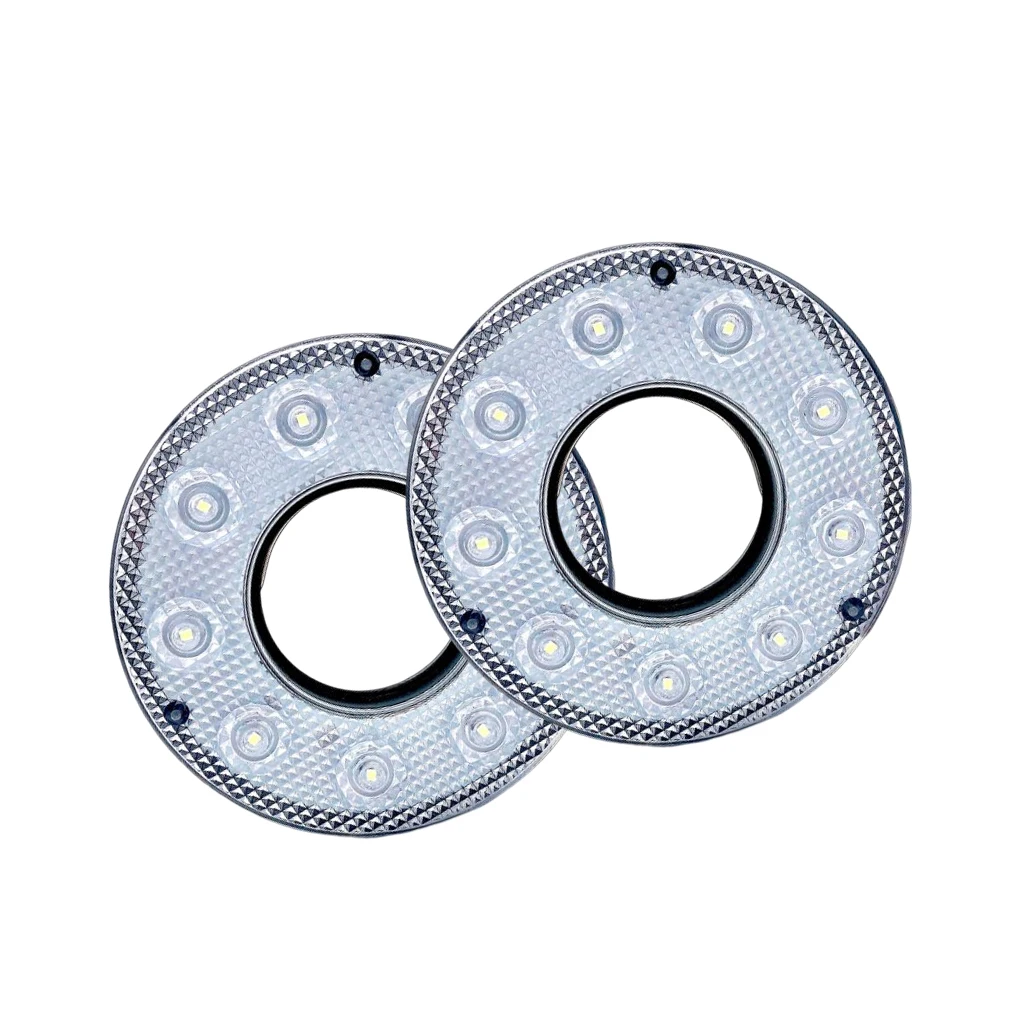 

4Pcs Round Golf Hole Lights Sets Work Lamps Lightweight Night Light