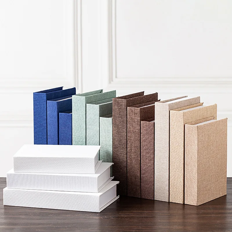 

Linen Decoration Book Simulation Book Decoration Props Fake Book Model Home Furnishing Model Room Decoration Decoration
