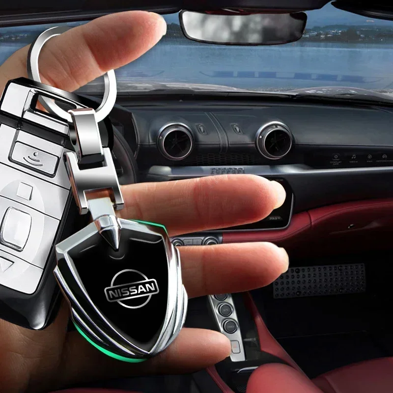 Автомобильный металлический хромированный 3D брелок для мужчин и женщин