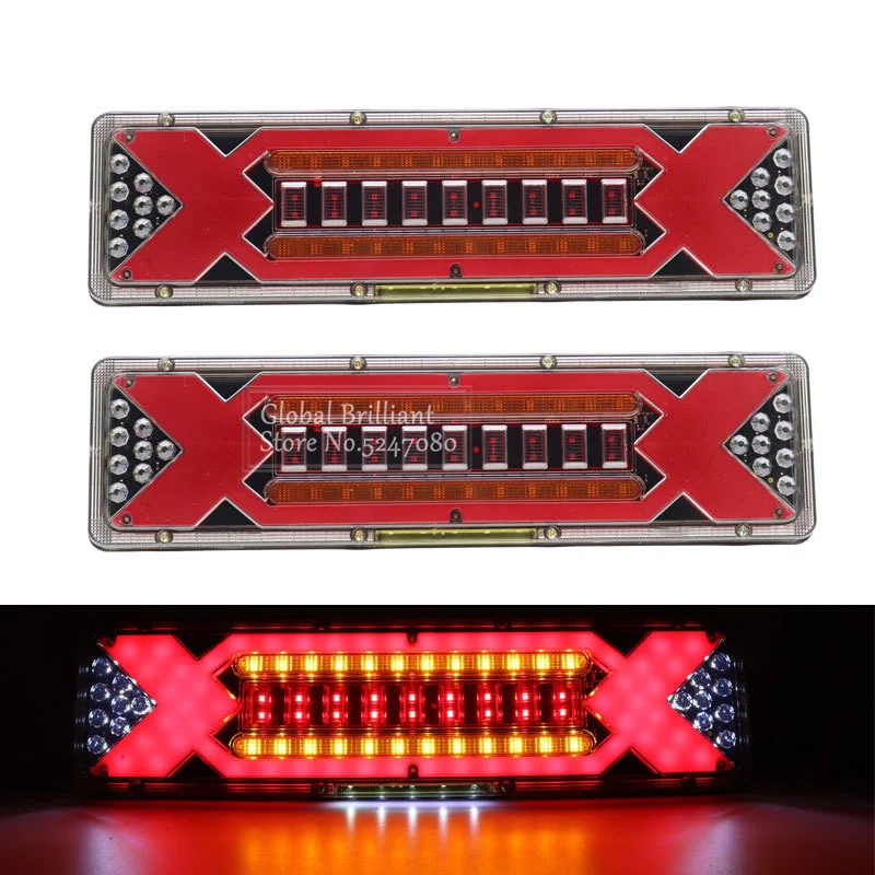 

Задний фонарь для автомобиля, грузовика, 2 шт