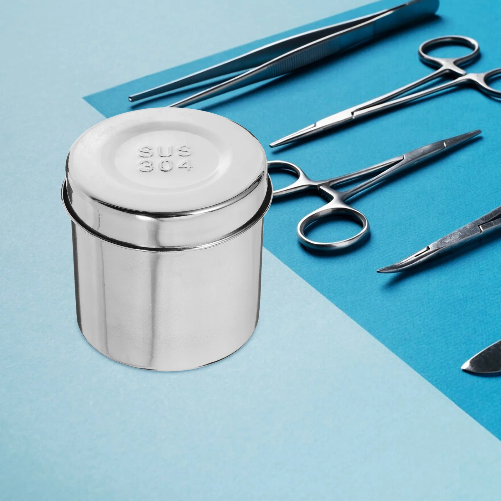 Полки для хранения банок мазей коктейнер из нержавеющей стали неразручный