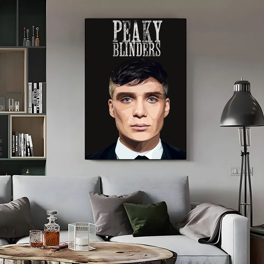 1 шт. кино P-Peaky B-Blinders плакат самоклеящееся искусство Настенный декор для