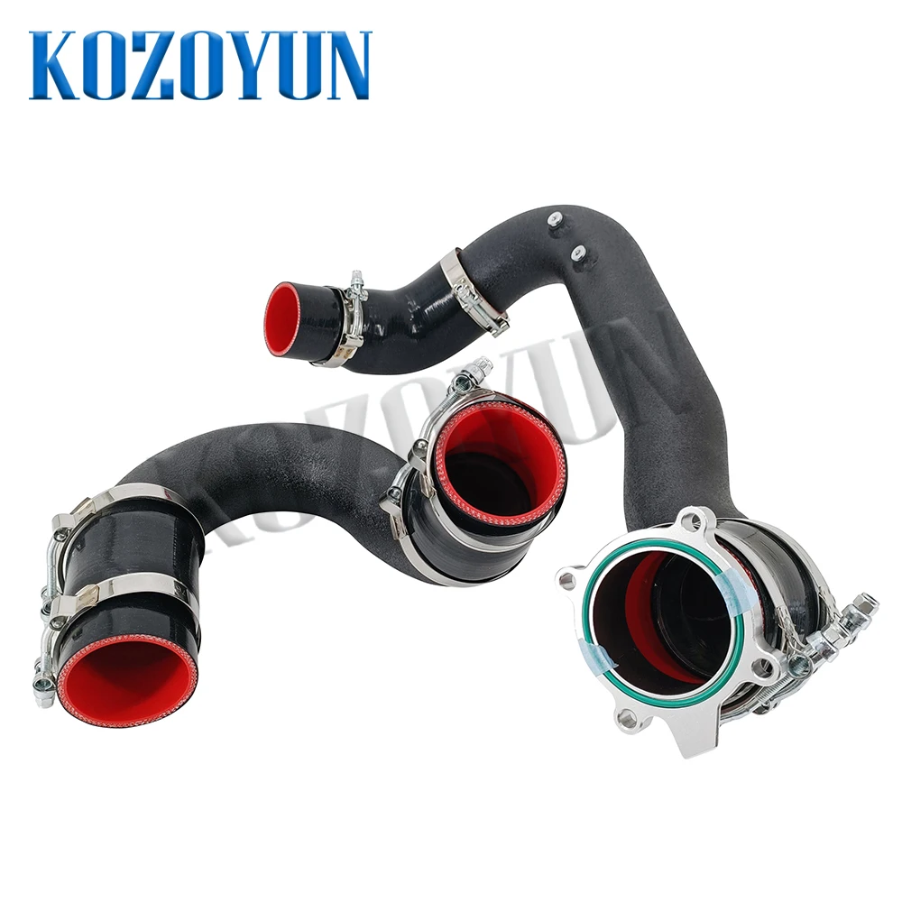 Комплект интеркулера повышающей трубы заряда для Audi EA839 A6 A7 C8 55TFSI 3.0T 2019+