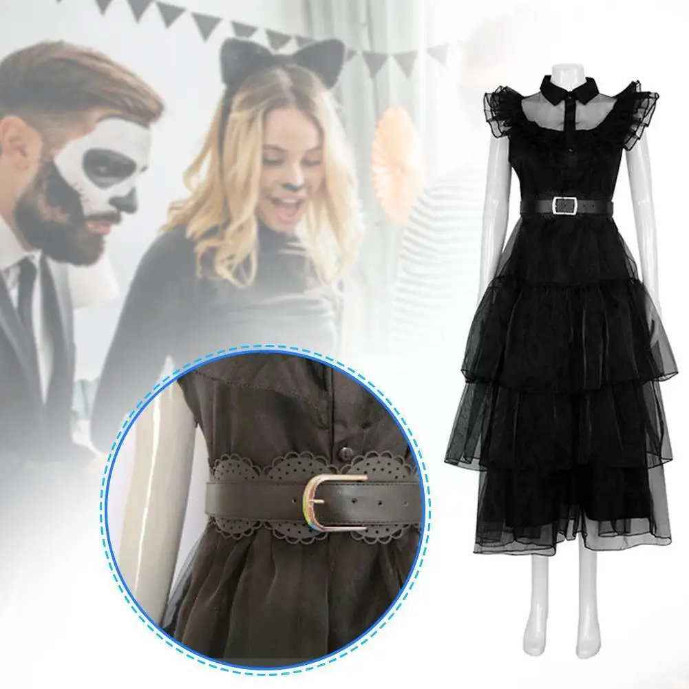 

Женское платье для косплея, черное готическое платье, для вечевечерние НКИ