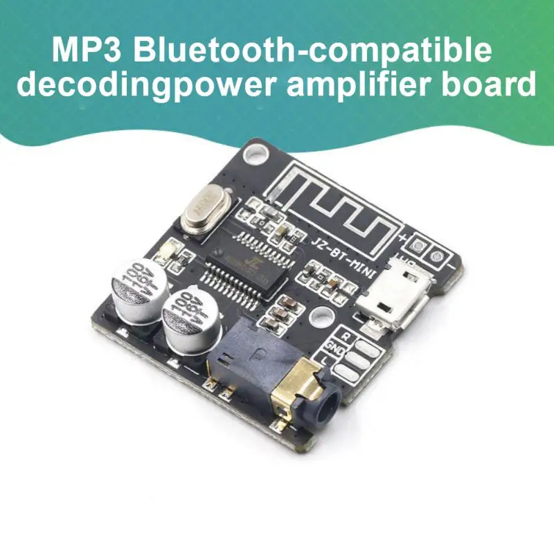 

Mini Bluetooth 4.1 BT5.0 Pro XY-WRBT MP3 Audio Receiver Board Wireless Stereo Music Module 3.7-5V Lossless Decoder Board New