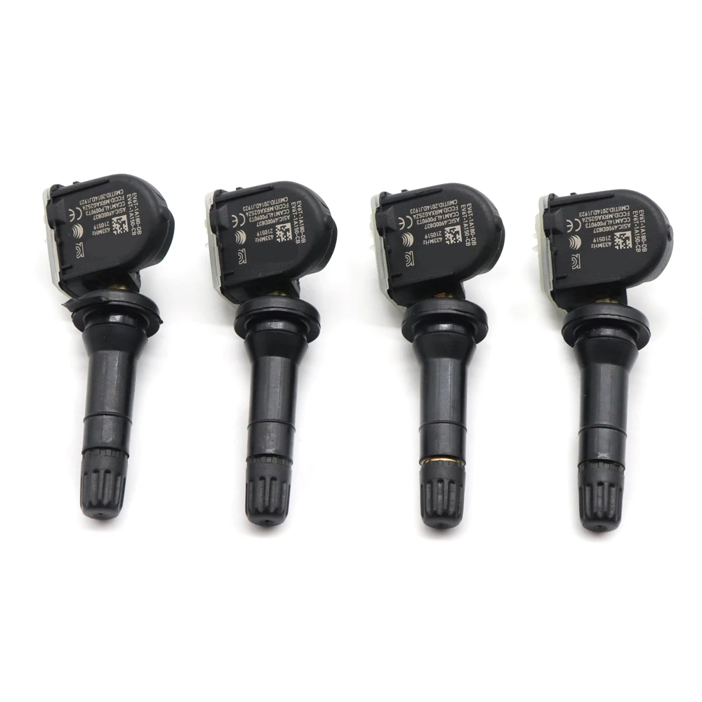 XUAN 4 шт. датчик давления в шинах TPMS 433 МГц для Ford F-150 Fiesta Focus F-Series Ka + Kuga Mondeo EV6T-1A180-CB
