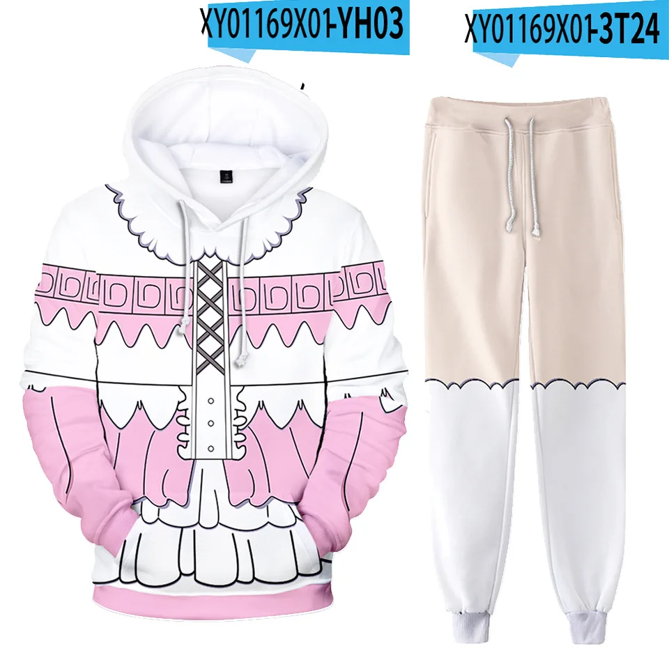 

Kyoto Animation Miss Kobayashi's Dragon Maid 3D Print Sweatshirt Sweatpants Suit Hoodies Trousers 2 Piece Set Boys/Girls Clothes