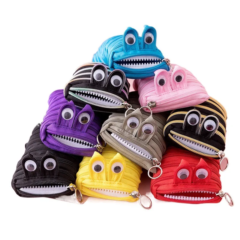 

Wallet Coin Bag Key Holder Card Holder Zipper Bag Caterpillar Monster purses wallets woman walets purses bolso mujer carteras